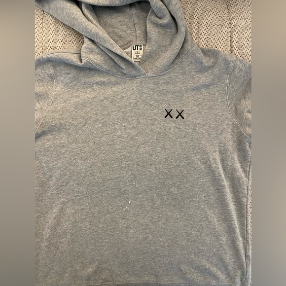 Uniqlo KAWS Sesame Street Embroidered Graphic Hoodie Women’s Medium - Picture 1 of 3